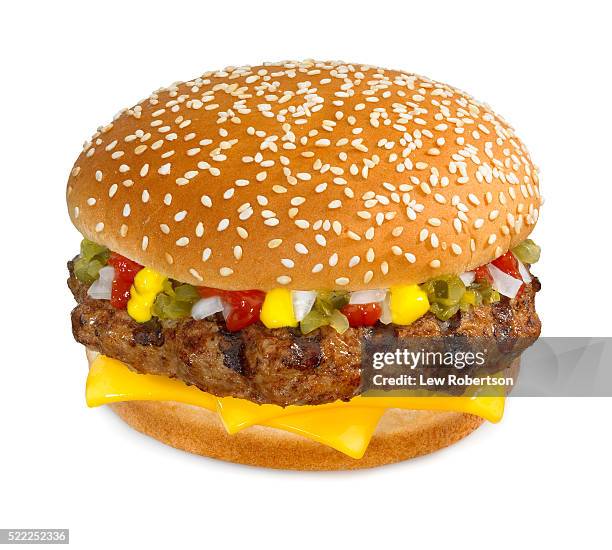 cheeseburger - cheese burger stock pictures, royalty-free photos & images