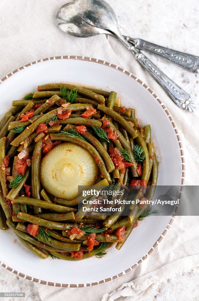 Mediterranean-Style Green Beans