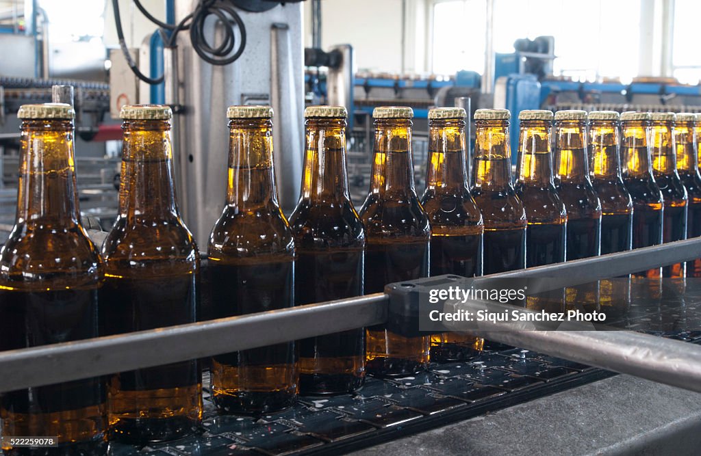 Beer Bottling plant. Málaga, Spain