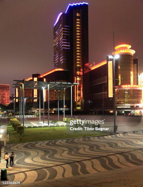 china, macau, sands casino, - sands hotel & casino stock pictures, royalty-free photos & images