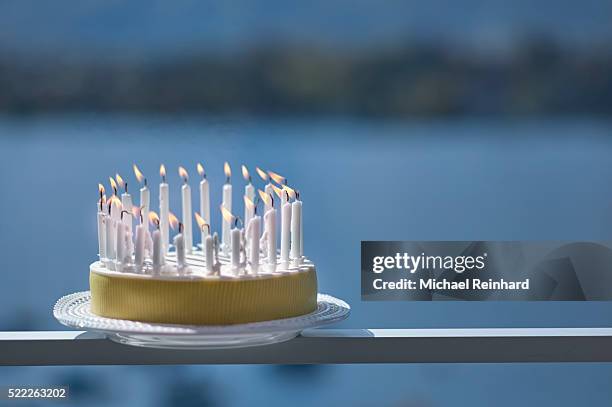 celebration objects - birthday candles stock pictures, royalty-free photos & images