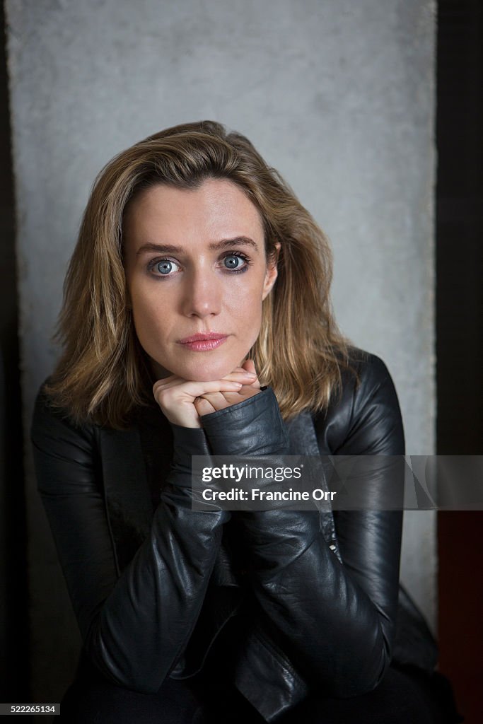 Irish actress Lisa Dwan is photographed for Los Angeles Times on