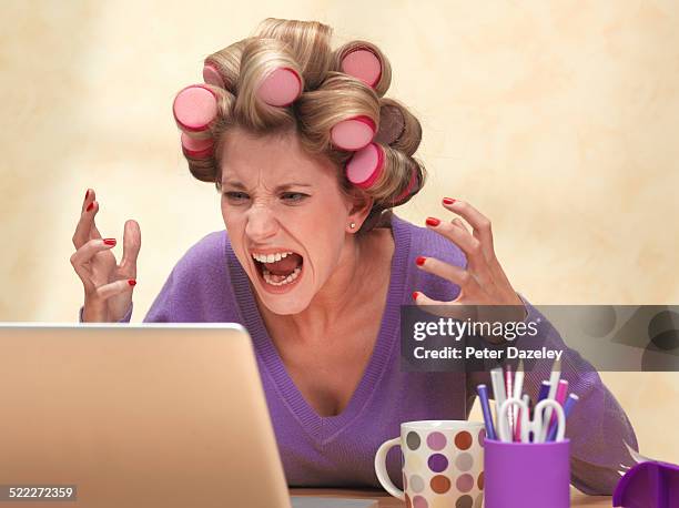 online frustration - furious stock pictures, royalty-free photos & images