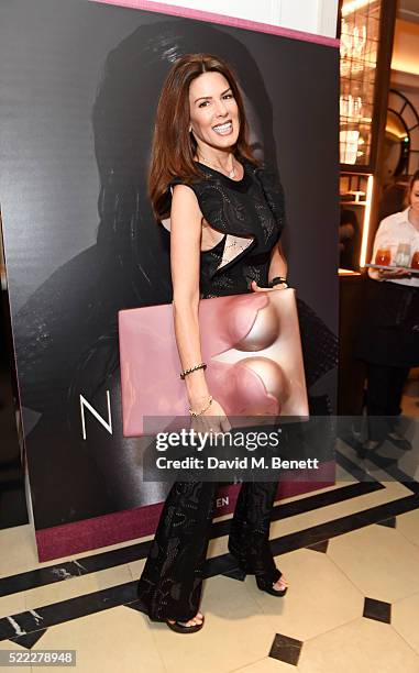 Christina Estrada attends an event hosted by Naomi Campbell, Burberry and TASCHEN to celebrate the launch of 'Naomi' at Burberry's at Thomas's on...