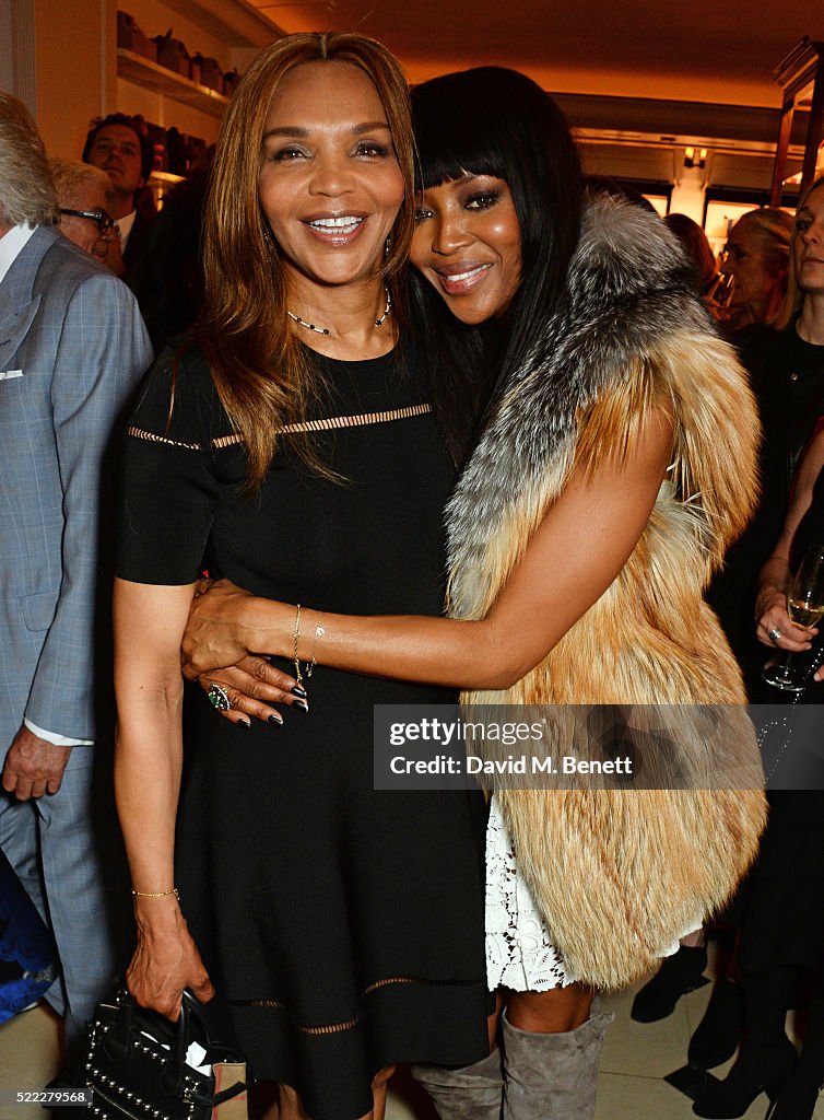 'Naomi' Book Launch Hosted By Naomi Campbell, Burberry And TASCHEN At Burberry's Thomas's Cafe In London