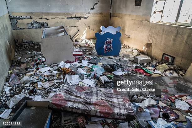 Scenes from the now destroyed city of Sinjar, which was recently liberated from ISIL militants who originally captured the city on August 2014....