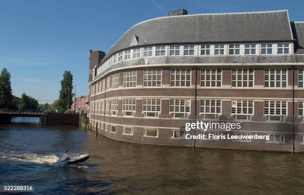 former jewelry school at the admiralengracht - floris leeuwenberg stock-fotos und bilder