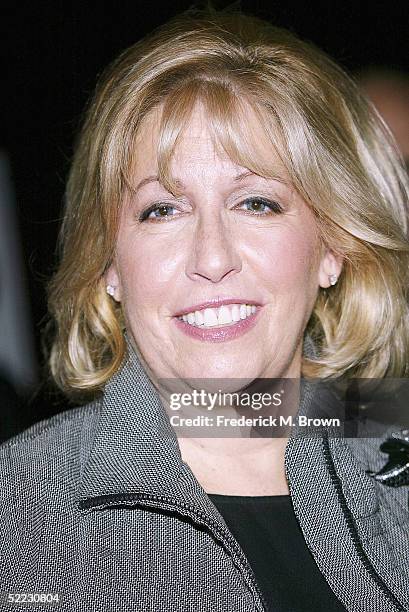 Carol Mendelsohn attends the 42nd Annual Publicists Awards at the Beverly Hilton Hotel on February 22, 2005 in Beverly Hills, California. Donahue was...