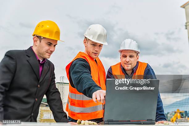 architect and construction team - geologist stock pictures, royalty-free photos & images