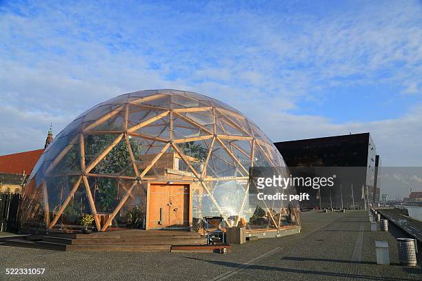 dome of visions, copenhagen - denmark - pejft stock pictures, royalty-free photos & images