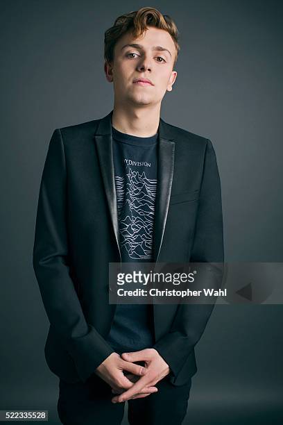 Scott Helman is photographed at the 2016 Juno Awards for The Globe and Mail on April 3, 2016 in Calgary, Alberta.