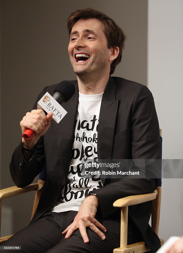 BAFTA New York With Tribeca Shortlist Hosts "In Conversation With David Tennant"