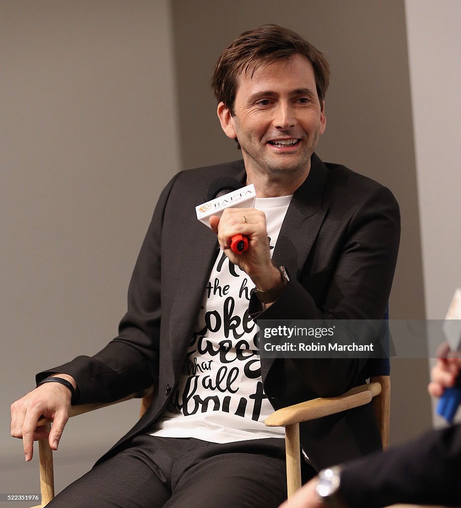 BAFTA New York With Tribeca Shortlist Hosts "In Conversation With David Tennant"