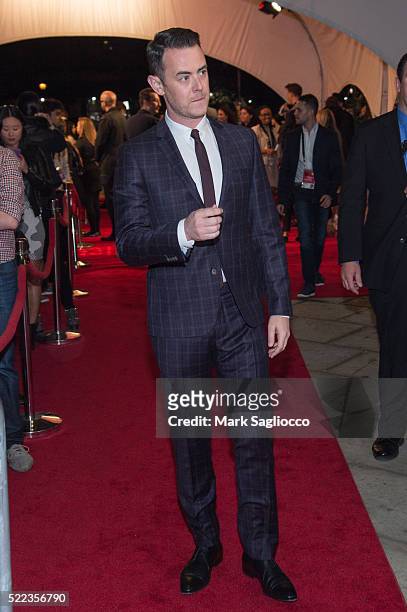 Actor Colin Hanks attends the "Elvis & Nixon" Premiere during the 2016 Tribeca Film Festival at the John Zuccotti Theater at BMCC Tribeca Performing...