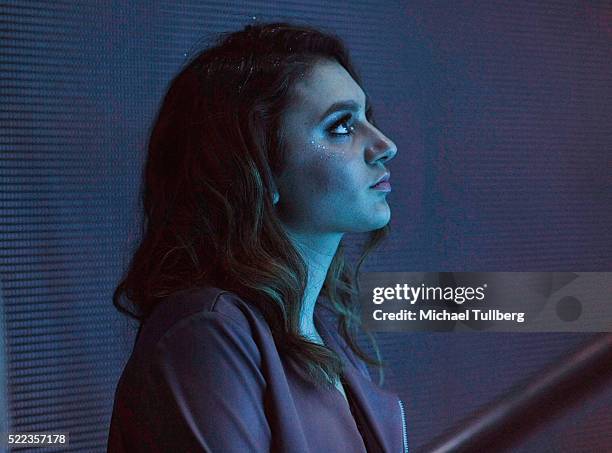 Music fan attends day 3 of the 2016 Coachella Valley Music And Arts Festival Weekend 1 at the Empire Polo Club on April 17, 2016 in Indio, California.