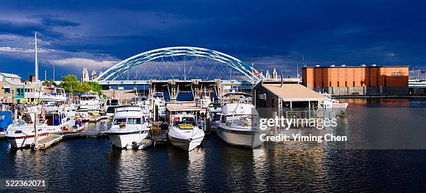 inter state 195 bridge - rhode island bridge stock pictures, royalty-free photos & images