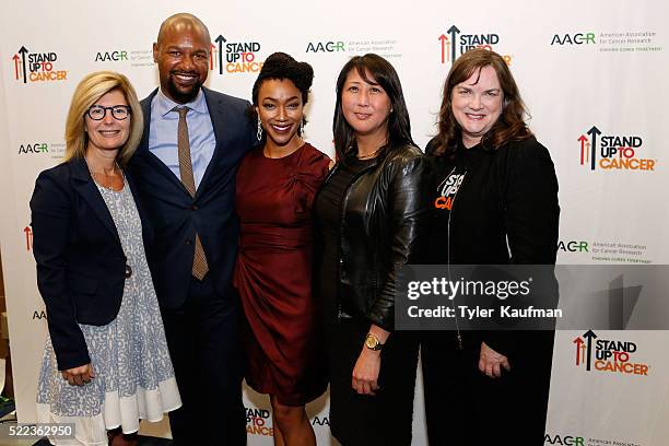Pamela Oas Williams, Council of Founders and Advisors, Stand Up to Cancer, Kenric Green, Sonequa Martin-Green, Sung Poblete, PhD, RN, President and...