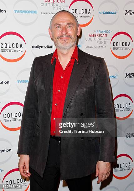 Executive producer of Colcoa Francois Truffart attends opening night of the 20th annual COLCOA French Film Festival at Directors Guild of America on...