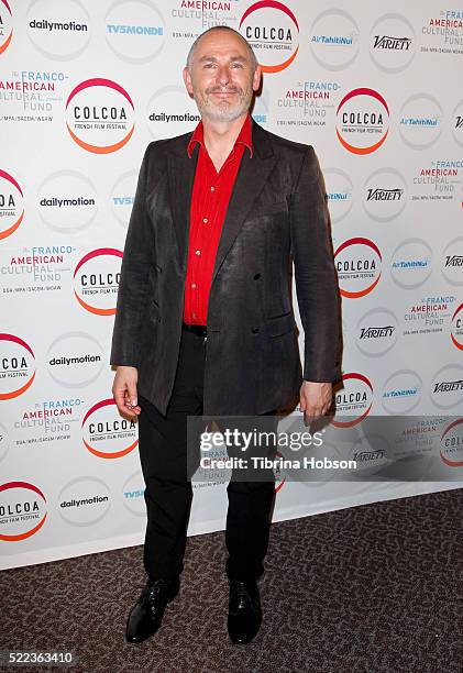 Executive producer of Colcoa Francois Truffart attends opening night of the 20th annual COLCOA French Film Festival at Directors Guild of America on...