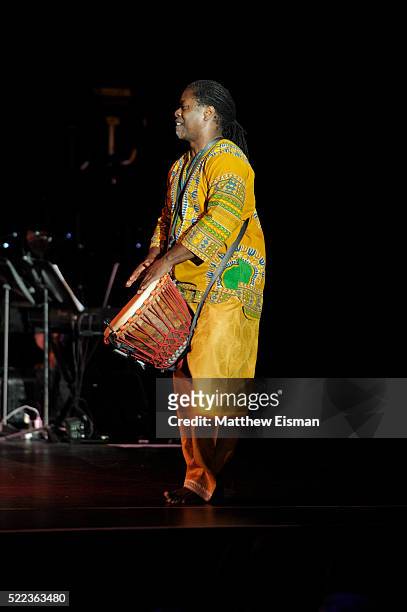 Roderick Jackson performs on stage during the National Dance Institute's 40th Anniversary Annual Gala at PlayStation Theater on April 18, 2016 in New...