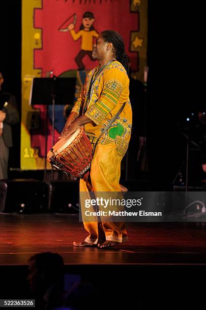 Roderick Jackson performs on stage during the National Dance Institute's 40th Anniversary Annual Gala at PlayStation Theater on April 18, 2016 in New...