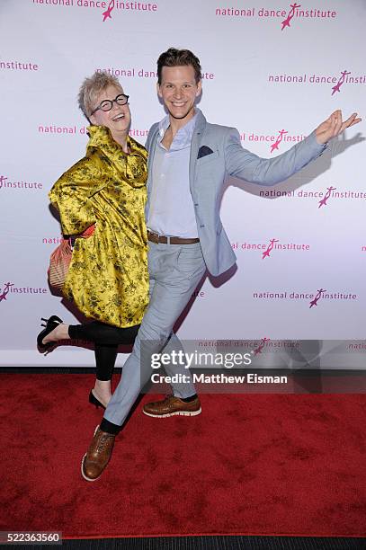 Helen Stambler Neuberger and Daniel Ulbricht attend the National Dance Institute's 40th Anniversary Annual Gala at PlayStation Theater on April 18,...