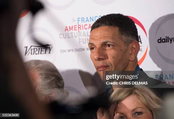 Roshdy Zem attends the 20th annual COLCOA French Film Festival Opening Night at the Directors Guild of America in West Hollywood, California, on...