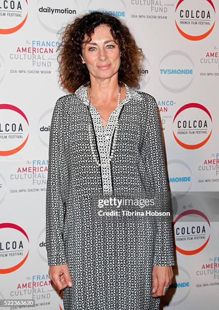 Isabelle Candelier attends opening night of the 20th annual COLCOA French Film Festival at Directors Guild of America on April 18, 2016 in Los...