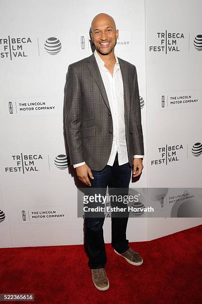 Keegan-Michael Key attends "Don't Think Twice" Premiere - 2016 Tribeca Film Festival at Regal Battery Park 11 on April 18, 2016 in New York City.