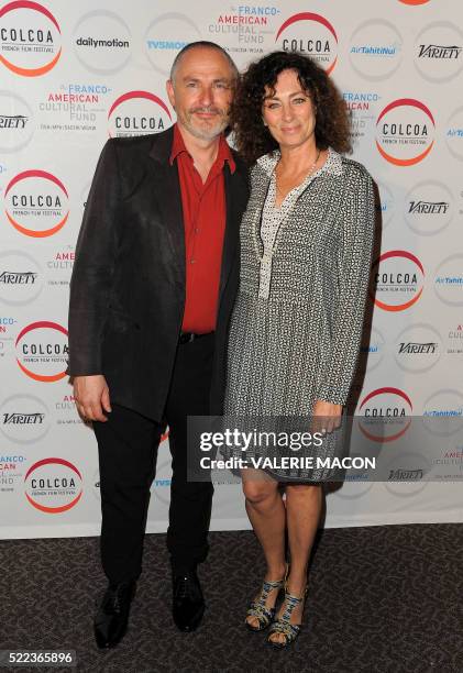 Executive Producer/Artistic Director Francois Truffart and Actress Isabelle Chandelier attend the 20th annual COLCOA French Film Festival Opening...