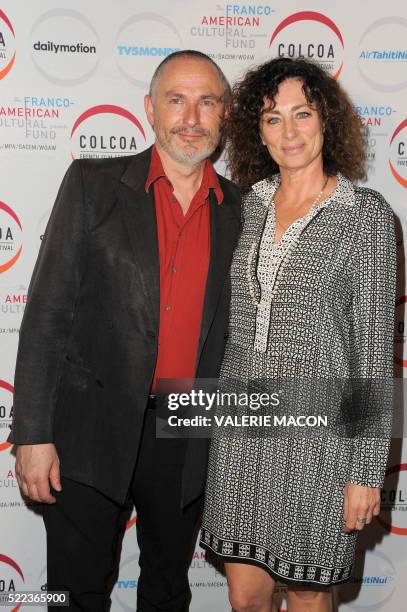 Executive Producer/Artistic Director Francois Truffart and Actress Isabelle Chandelier attend the 20th annual COLCOA French Film Festival Opening...