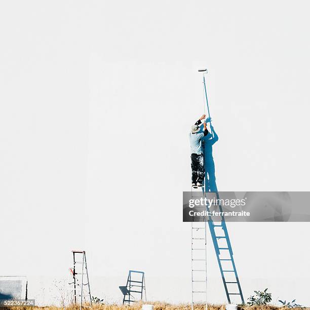 melhorias de casa - ladder imagens e fotografias de stock