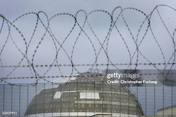 Sellafield nuclear plant is seen on February 24 in Sellafield, England. The 3.8 square km site on the Cumbrian coast produces nuclear fuel for...