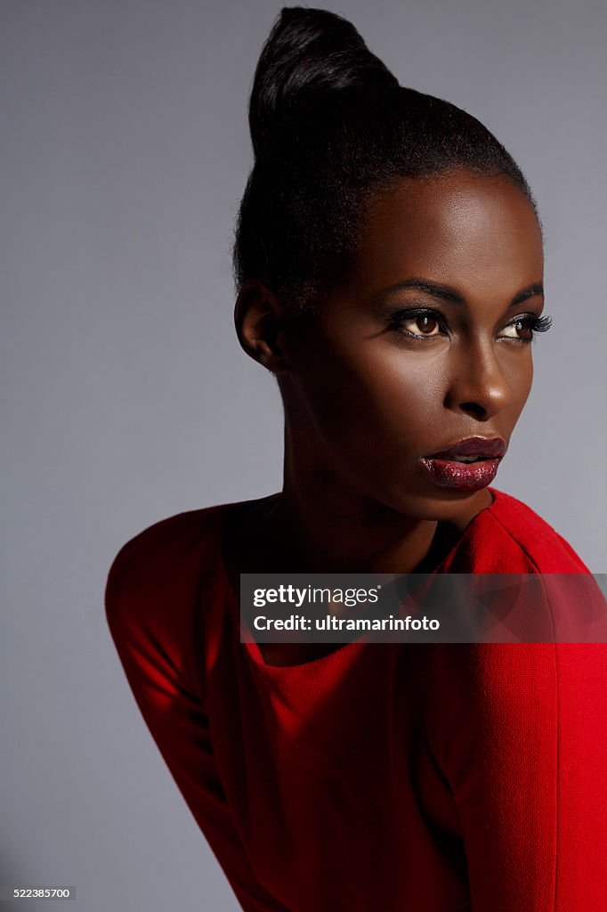 Beauty portrait  Beautiful african ethnicity  young women