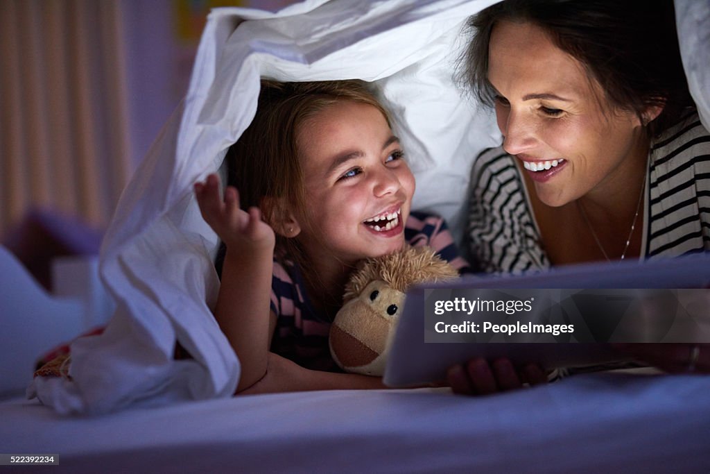 Interactive bedtime fun