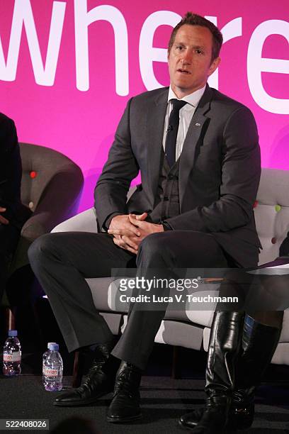 Will Greenwood MBE Rugby World Cup Winner during A Jedi Approach to the Digital Economy part of Advertising Week Europe 2016 day 2 at Picturehouse...