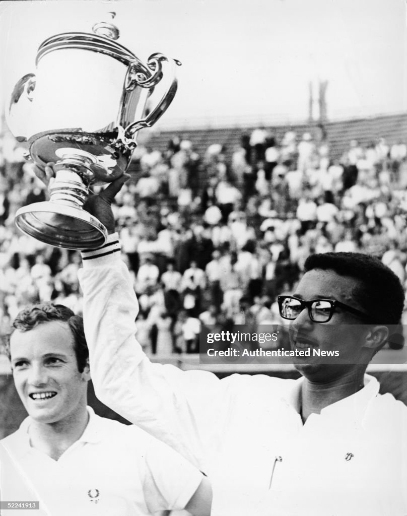 Arthur Ashe Wins The First US Open