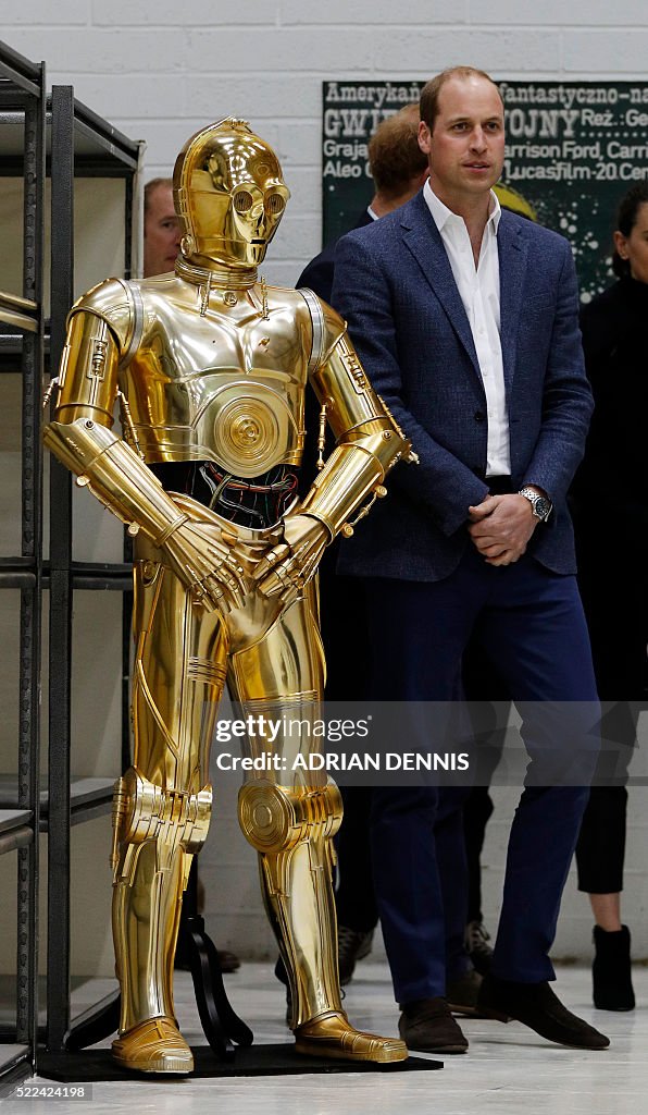 BRITAIN-ROYALS-US-CINEMA-STAR WARS