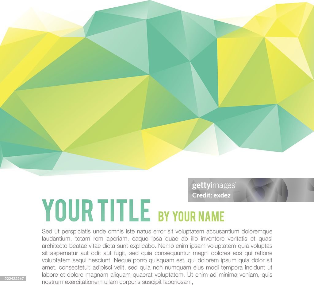 Polygogonal Design Polygonal Design High-Res Vector Graphic - Getty Images