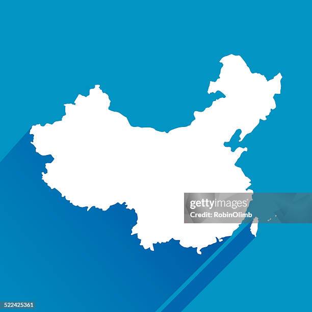 blue chine map icon - chine 幅插畫檔、美工圖案、卡通及圖標