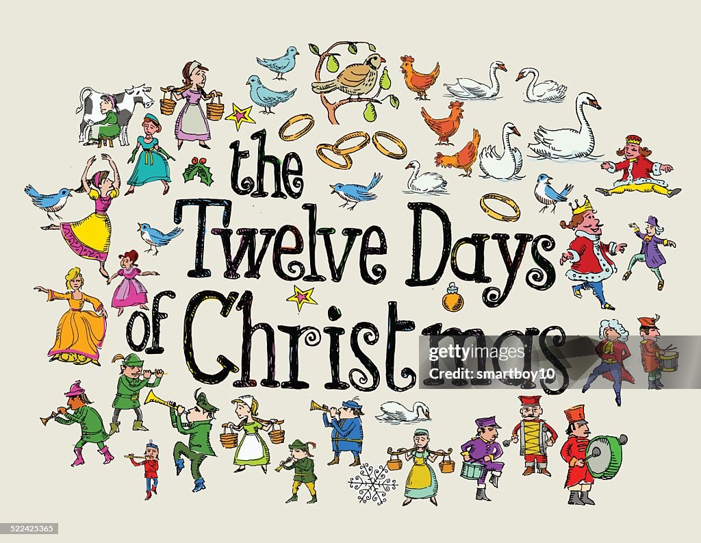 The Twelve Days of Christmas Greeting
