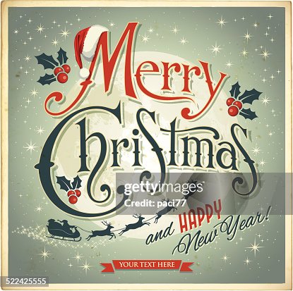 Vintage Christmas Card Vintage Christmas Card