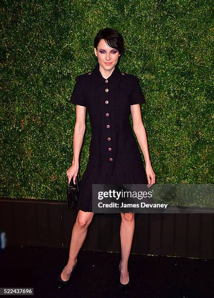 Loan Chabanol attends the 11th Annual Chanel Tribeca Film Festival Artists Dinner at Balthazar on April 18, 2016 in New York City.