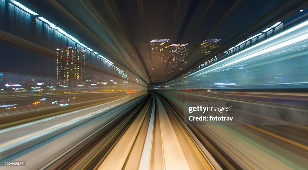 Speed - Train in Tokyo