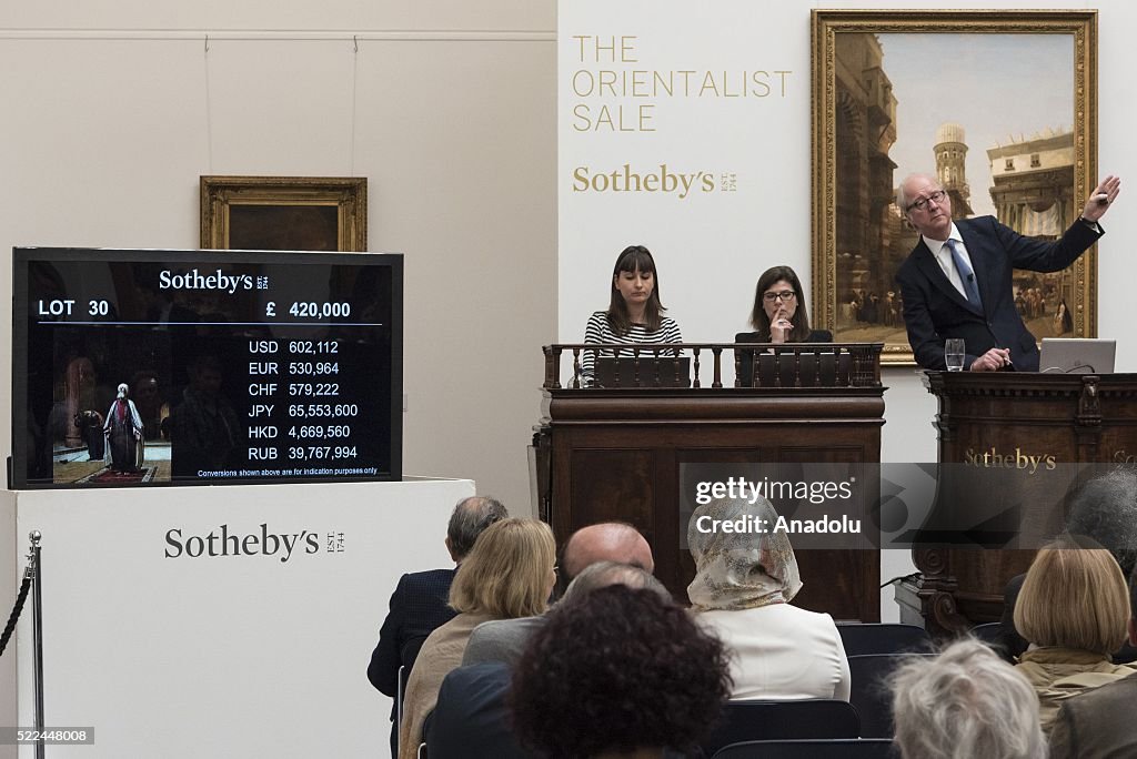 Sotheby's "The Orientalist Sale" Auction