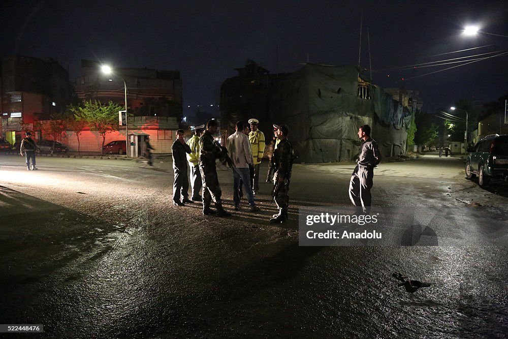 Second blast hits Kabul