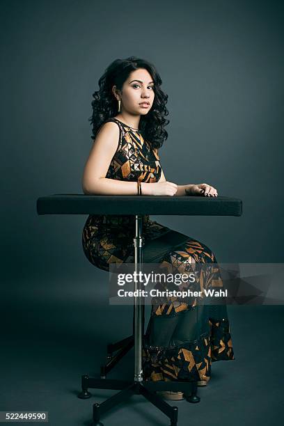 Alessia Caracciolo is photographed at the 2016 Juno Awards for The Globe and Mail on April 3, 2016 in Calgary, Alberta.