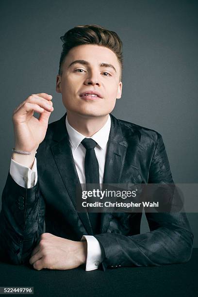 Shawn Hook is photographed at the 2016 Juno Awards for The Globe and Mail on April 3, 2016 in Calgary, Alberta.