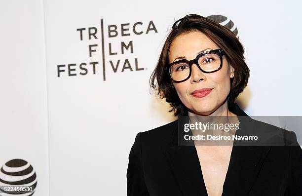 Personality Ann Curry attends 'Elvis & Nixon' Premiere - 2016 Tribeca Film Festival at John Zuccotti Theater at BMCC Tribeca Performing Arts Center...