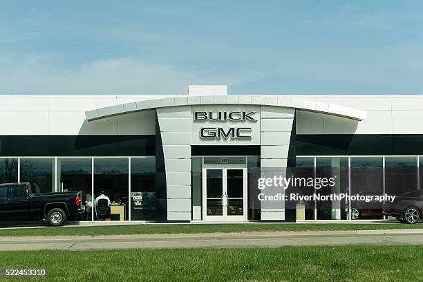 buick, gmc autohaus - buick stock-fotos und bilder